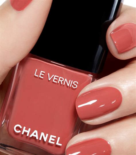 vernis chanel rouge cuir|chanel longwear nail color.